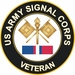 Army Signal Corps Kosovo Veteran Decal