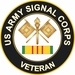 Army Signal Corps Vietnam Veteran Sticker