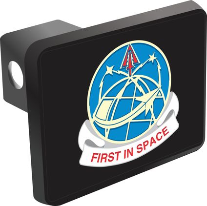 Army Space Command Unit Crest Hitch Cover