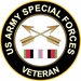 Army Special Forces Afghanistan Decal