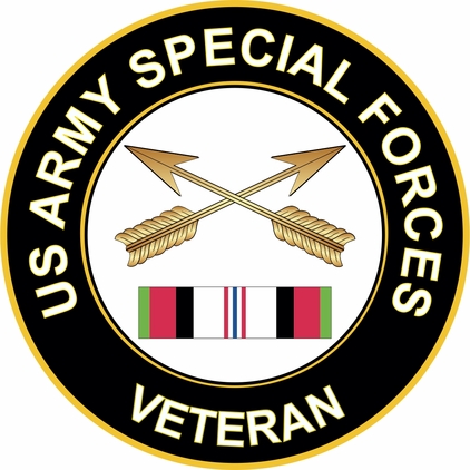 Army Special Forces Afghanistan Decal