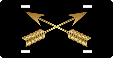 Army Special Forces License Plate