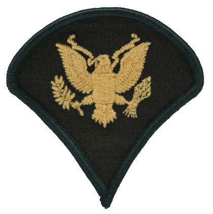 Army Specialist 4 Chevron Patch (Pair)