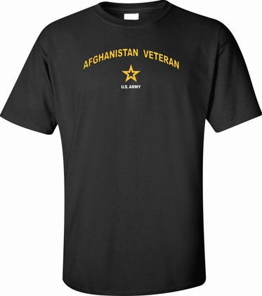 Army Star Logo Afghanistan Veteran Shirt
