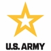 Army Star Logo Vinyl Transfer Decal