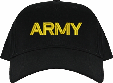 Army Text Only USA Cap