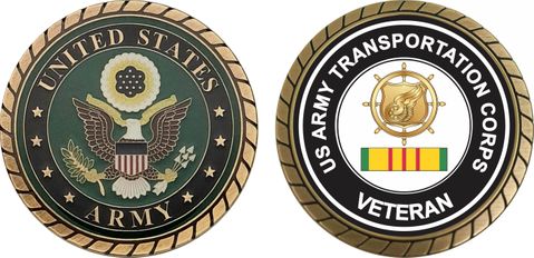 Army Transportation Corps Vietnam Veteran Challenge Coin