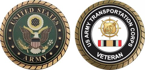 Army Transportation Iraq Veteran Challenge Coin