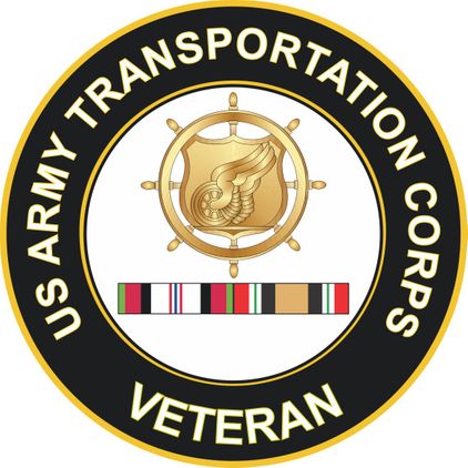 Army Transportation Corps Afghanistan and Iraq Decal