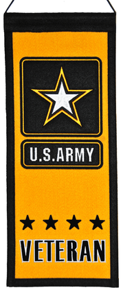 Army Veteran Mini Banner