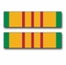 Army Vietnam Service Medal Ribbon Vinyl Transfer Decal (Pair)