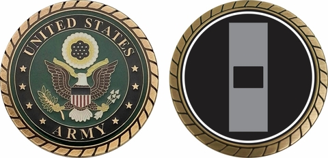Army Warrant Officer 1 Rank Challenge Coin