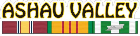 Ashau Valley Vietnam Decal Sticker