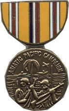 Asiatic Pacific Campaign Medal Hat Pin