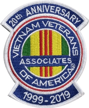 Associates of Vietnam Veterans 20 Year Anniversary Patch