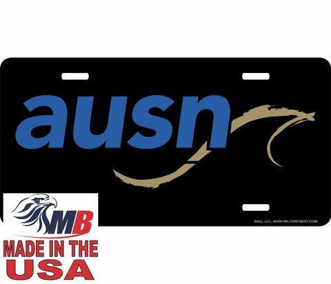 AUSN License Plate