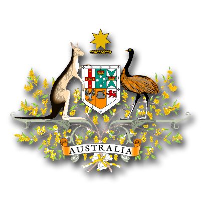 Australia Coat Of Arms Vinyl Transfer Decal