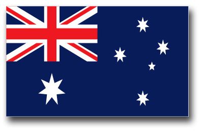 Australia Flag Vinyl Transfer Decal