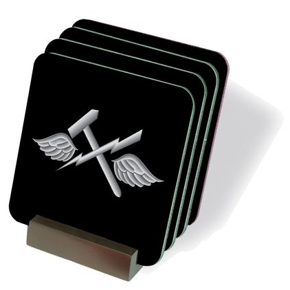 Aviation Equipment Support Technician Coasters - Set of 4