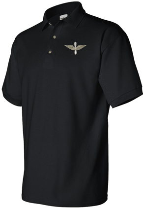Aviation Insignia Embroidered Polo Shirt
