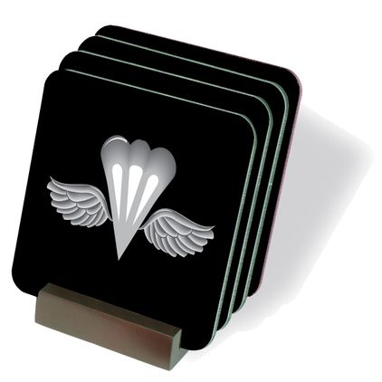 Aviation Survival Equipment Coasters - Set of 4