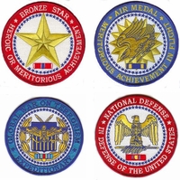 Award Medal Patches Thumbnail Illustration