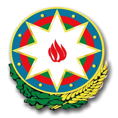 Azerbaijan Coats Of Arms Vinyl Transfer Decal