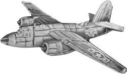 B-26 Military 1-1/4" Lapel Pin