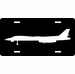 B1 Lancer Strategic Bomber Silhouette License Plate