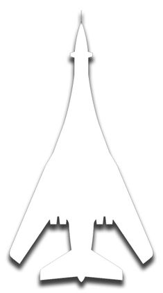 B1 Lancer Strategic Bomber Top View Sticker Decal