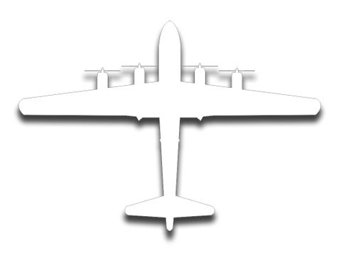 B29 Superfortress Bomber Sticker Decal