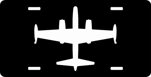 B45C Tornado Strategic Bomber Top View License Plate