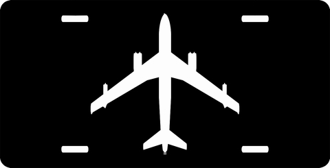 B47 Stratojet Supersonic Bomber License Plate