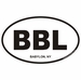 Babylon New York Oval Decal