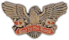 Bad to the Bone Lapel Pin