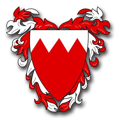 Bahrain Coats Of Arms Vinyl Transfer Decal