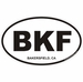Bakersfield California Oval Decal