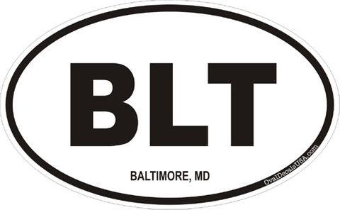 Baltimore, Maryland Decal Sticker