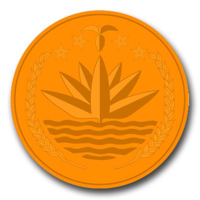 Bangladesh Coats Of Arms Decal