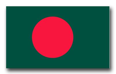 Bangladesh Flag Vinyl Transfer Decal