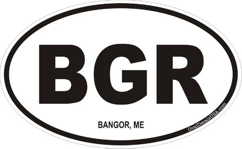 Bangor, Maine Decal Sticker