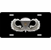 Basic Combat 1 Jump Wings License Plate