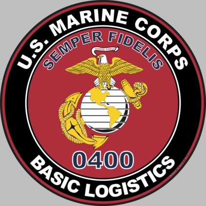 U.S.M.C. MOS 0400 Basic Logistics Decal