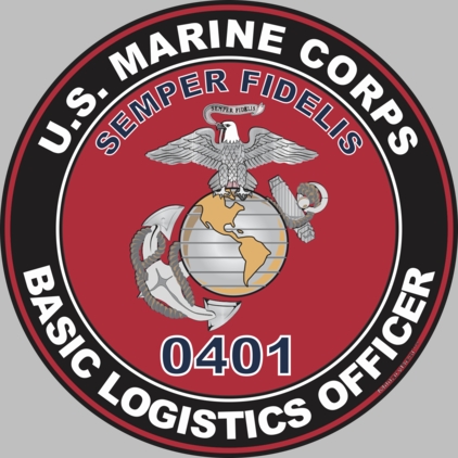 U.S.M.C. MOS 0401 Basic Logistics Officer Decal