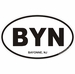 Bayonne New Jersey Oval Decal