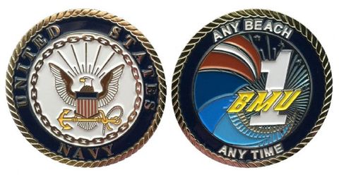 Beachmaster Unit One Challenge Coin Enlisted