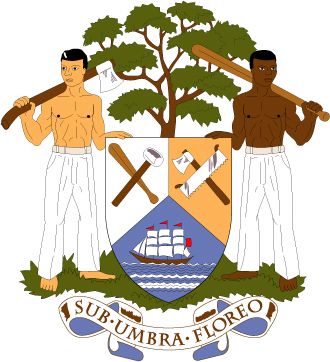 Belize Coats Of Arms Decal