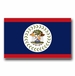 Belize Flag Vinyl Transfer Decal