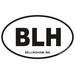 Bellingham Washington Oval Decal