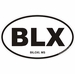Biloxi Mississippi Oval Decal